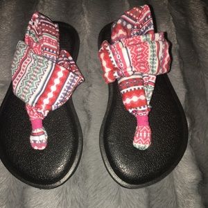 Sanuk yoga sling toddler sandals